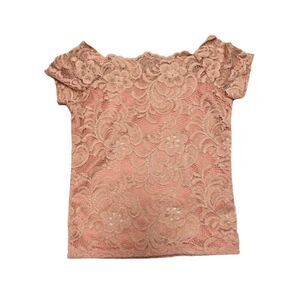 Pink Lace Top  